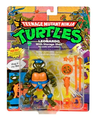 Leonardo Tortugas Ninjas Vintage Con Accs Playmates Candos