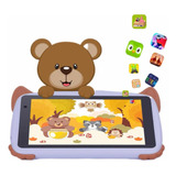 Tablet Niño Kids 8 Pulgadas Android 12 Violeta Oferta