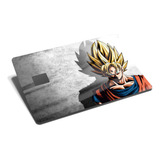 Goku Ssj Sticker Para Tarjeta Banco Acabado Holográfico