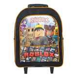 Mochila Roblox Rodinhas Infantil Escolar Grande