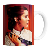 Tazón - Taza De Cerámica - Star Wars (princesa Leia)