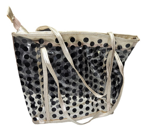 Bolso Playero Tote Summer Transparente 