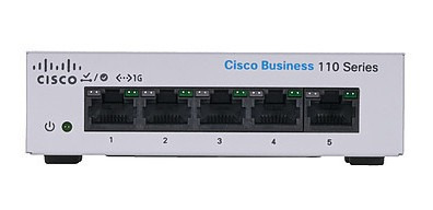 Switch Cisco Business Cbs110- 5 Port Gigabit- Zonagamerchile