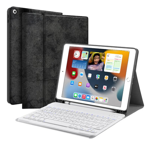 Juqitech - Funda Para iPad De 10.2 De 8va Y 7ma Generacin -