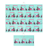 Playing It Forward Golf Cart Fun Golf Towel With Clip For Wo