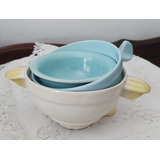 Antigua Taza Y Un Bowl Infantil