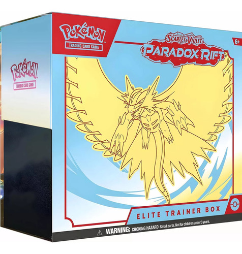 Pokémon Tcg: Paradox Rift Elite Trainer Box (roaring Moon)