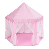 Carpa Castillo Casita Juegos Niñas Rosada Toldo Yh-81111