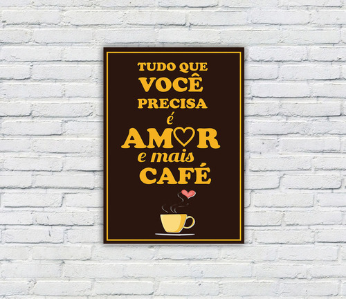 Placa Decorativa Mdf Cantinho Do Café 03