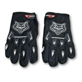 Guantes Cross Niño Enduro Moto Bici Cuatri Negro Bagattini