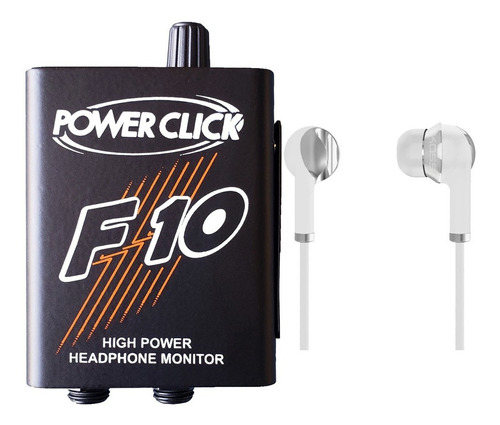 Fone Ouvido Koss Il100w Branco + Amp Fone Power Click F10