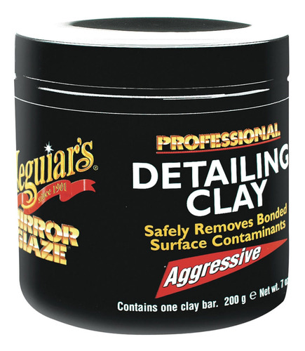 Meguiars C2100 Mirror Glaze Arcilla Agresiva Bote Con 200gr