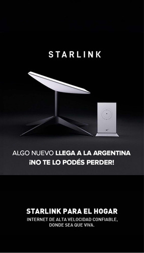 Servicio Internet Satelital Starlink X Día O Por Mes