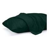 Fundas De Almohada Queen Paquete De 2 Verde Esmeralda Suaves