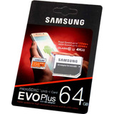Memoria Micro Sd 64gb Samsung Evo Plus 100mb/s 4k Original