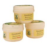 Desodorante Natural Artesanal Apto Veganos. Mundo Nuevo. X 6