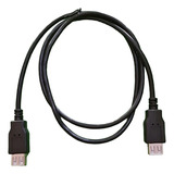 Cable Extensor Usb Hembra Hembra 1.5 Metros