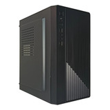 Gabinete Para Pc Cpu Atx De Mesa Usb 2.0 S/ Fonte Preto Nf 