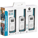 Motorola Solutions Talkabout T114tp White/blue 16 Mile 2 Way