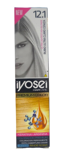 Tintura Iyosei Premium Color Crema Colorante X 45 Gr X 6 Uni