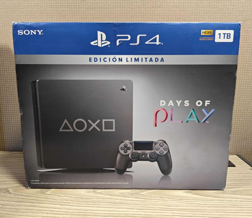 Ps4 Slim 1tb Days Of Play Limited Edition