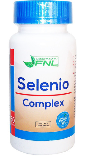 Selenio Complex 200 Mcg 60 Caps Con Vitam C, Magnesio Y Zinc