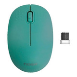 Mouse Inalámbrico Noganet  Ng-900u Verde