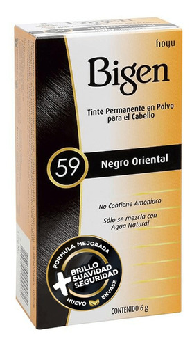 Tinte Bigen Negro Oriental N.59  Est - Und a $21200