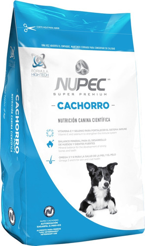 Alimento Nupec Perro Cachorro Raza Mediana/grande Bolsa 20kg