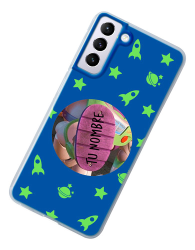 Funda Para Galaxy Suela Buzz Lightyear Toy Story  Nombre