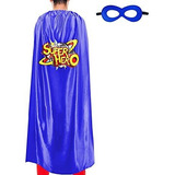 Disfraz Hombre - Superhéroe Capas Y Máscara Para Adultos Hom
