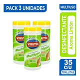 Toallas Desinfectantes Multiuso Virutex Pack De 3 Potes