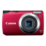 Canon Powershot A Is Cámara Digital De 16 Mp Con Zoom Ópt.