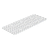 Tapete De Pia Branco Single Coza 42,2 X 17,4 X 1 Cm Cor Branco Coza