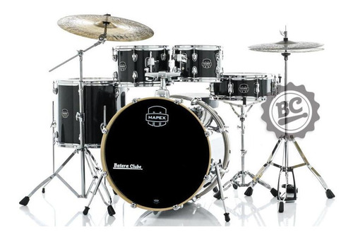 Bateria Mapex New Venus Series Black Galaxy Sparkle 20¨,10¨