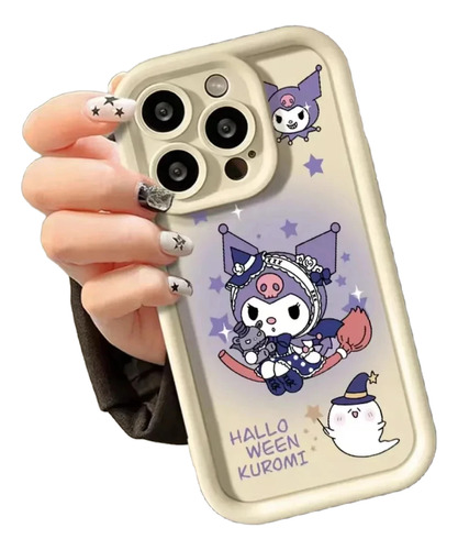 Funda De Teléfono Kuromi Para iPhone 15 14 Pro Max 13 12 11