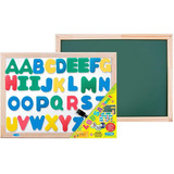 Planeta Crianca Lousa Quadro Abc Infantil Ensinar Aprender Kids 60x40cm