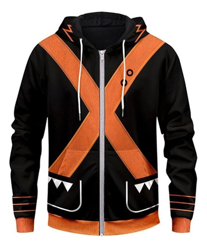 Sudadera Con Capucha My Hero Academia Bakugo Katsuki Traje