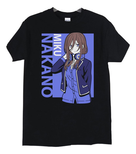 Polera Go-tobun No Hanayome Miku Nakano Anime Poleradicto