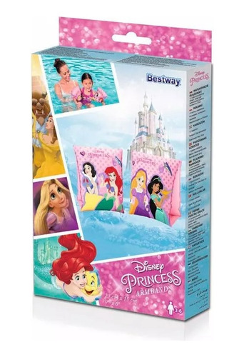 Flotador Brazos Piscina Aro Bestway Princesas Disney 91041