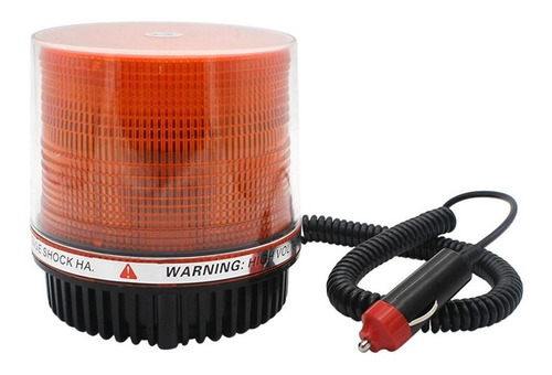 Baliza De Led 601d - 72 Led - Con Iman - 12v Ambar