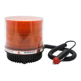 Baliza De Led 601d - 72 Led - Con Iman - 12v Ambar