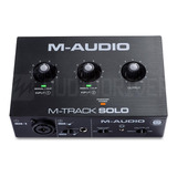 Interface De Audio 2 Canais M-track Solo - M-audio