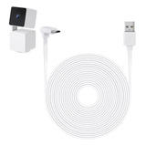 Cable De Alimentación De 30 Pies Compatible Con Wyze Cam Pan