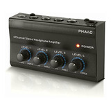 Pyle-pro Pha40 4-channel Stereo Audífono Amplifier