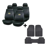 Funda Cubre Asiento Para Corsa + Alfombra 3pzs Reforzada