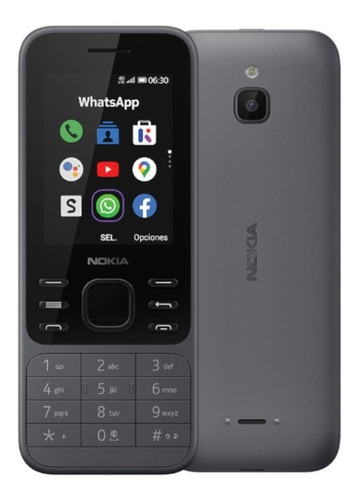 Nokia 6300 4 G, Single Sim, Carbon, Nuevo Caja Abierta
