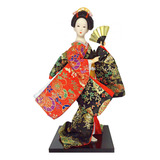 Muñecas Kimono De 12 Pulgadas Hechas A Mano Con Geishas Japo