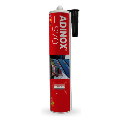 Adhesivo Sellador Para Pegar Parabrisas 290ml, Adinox S70 Color Negro | Meses sin interés