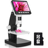 Digital Microscope 4.3 Inch Coin Microscope 50x-1000xusb Led